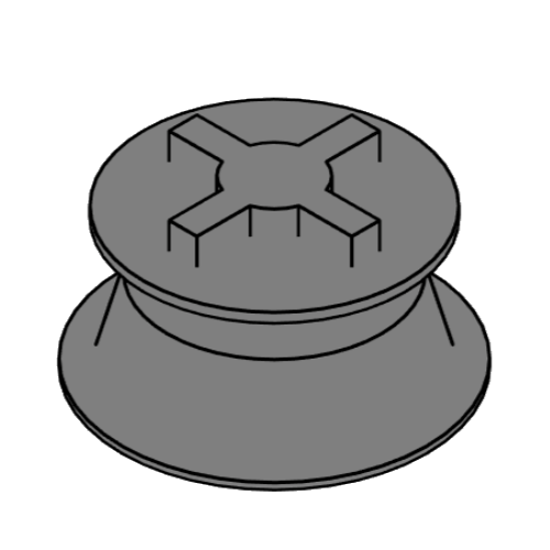 Pedestal PB-2 (60 to 90 mm)