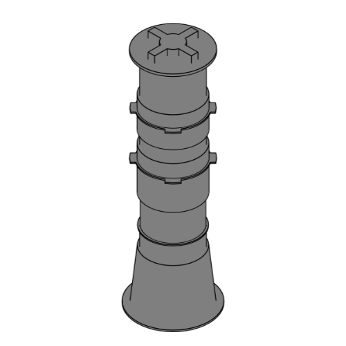 Pedestal PB-8 (480 to 595 mm)