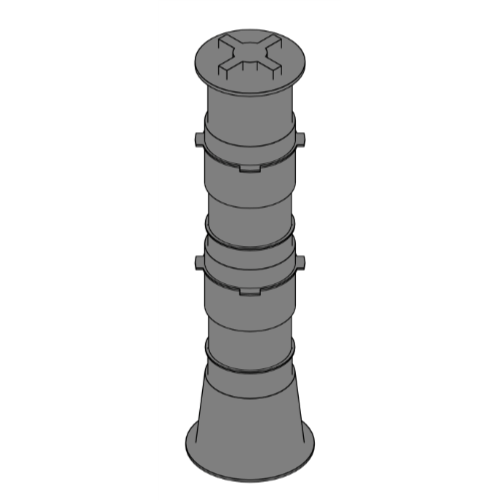 Pedestal PB-9 (560 to 715 mm)