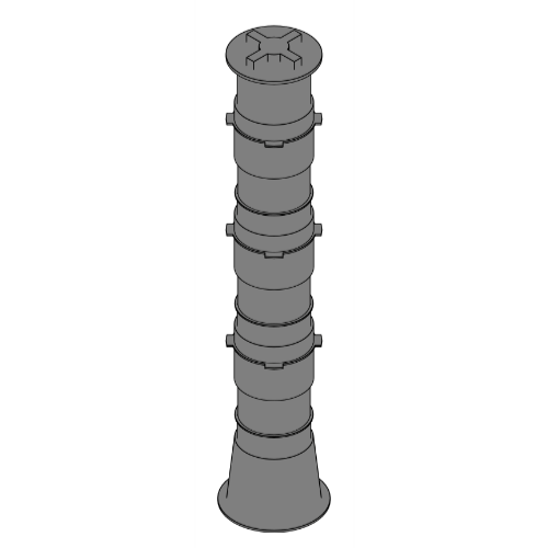 Pedestal PB-11 (755 to 955 mm) 