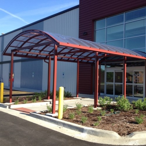 CAD Drawings Lawrence Metal & Fabric Structures Polycarbonate Awnings & Canopies