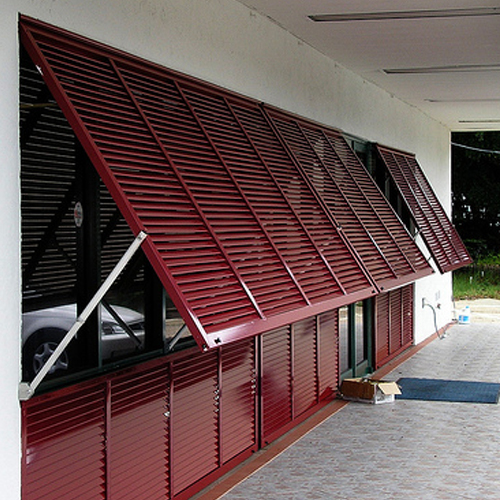 CAD Drawings AMD Supply Stormsecure Impact Bahama Shutters