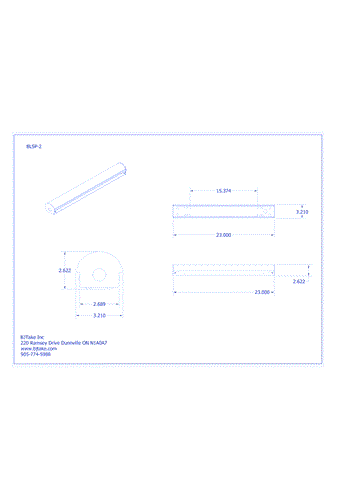 BLSP: LED Linear Strip Fixture - 2 FT