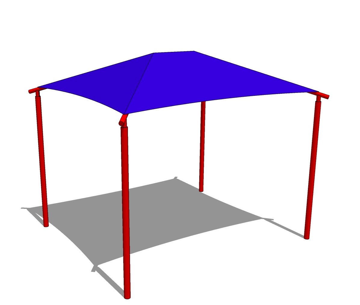 Fabric Structure: Standard Hip Rectangle