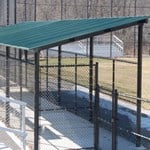 View Dugout Linkup – Dugout Integrated With Chain Link Fencing (Fencing by Others)