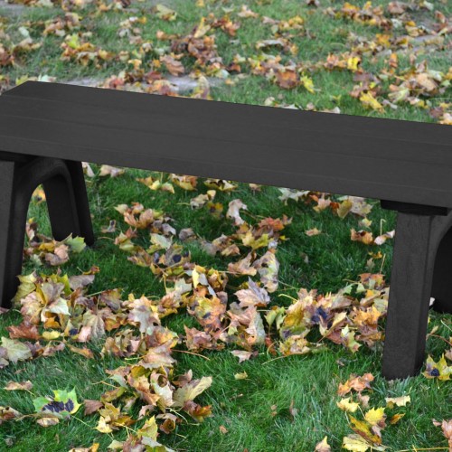 CAD Drawings Polly Products Traditional 4' Flat Bench (ASM-TB4F)