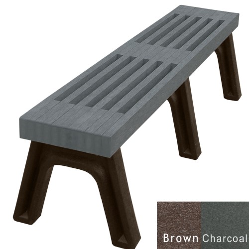 CAD Drawings Polly Products Elite 6' Flat Bench (ASM-EB6F)