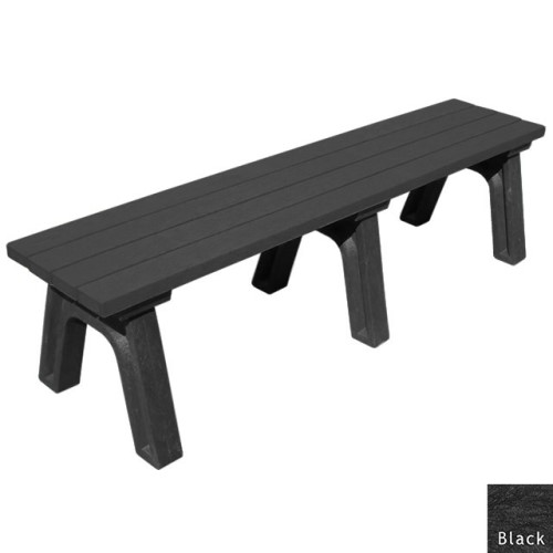 CAD Drawings Polly Products Deluxe 6' Flat Bench (ASM-DB6F)