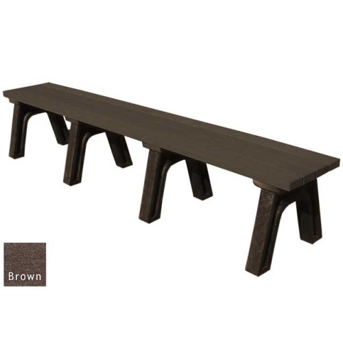 CAD Drawings Polly Products Deluxe 8' Flat Bench (ASM-DB8F)