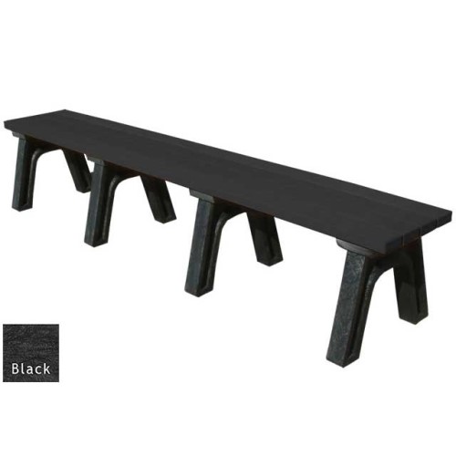 CAD Drawings Polly Products Deluxe 8' Flat Bench (ASM-DB8F)