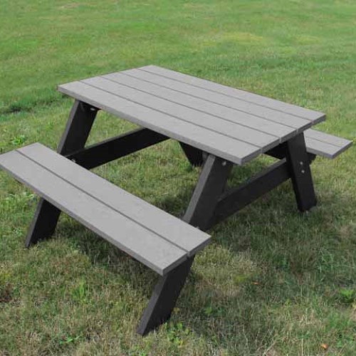 CAD Drawings Polly Products Economizer 4' Picnic Table (ASM-EPT4)