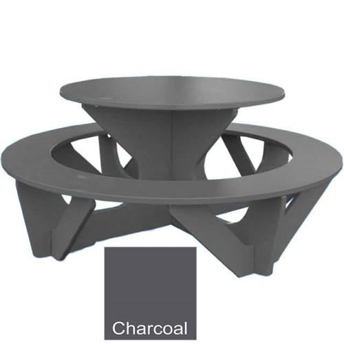 CAD Drawings Polly Products Round Activity Table (ASM-RAT)