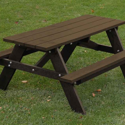 CAD Drawings Polly Products Economizer Youth Picnic Table (ASM-EPTY)