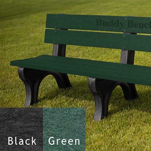 CAD Drawings Polly Products 6' Buddy Bench Traditional (BB6TB)