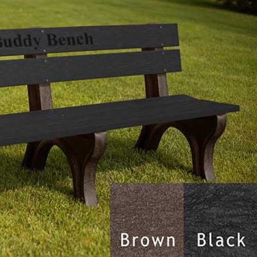 CAD Drawings Polly Products 6' Buddy Bench Economizer Traditional (BB6ET)