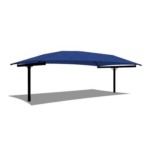 T-Cantilever Shade System - 8' x 18'