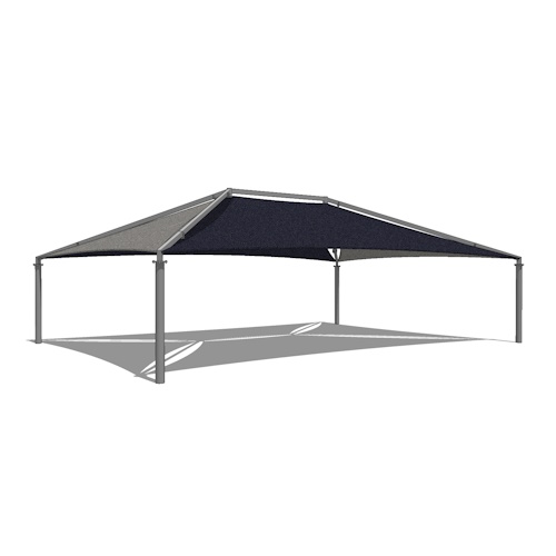Multi-Panel Shade System - Rectangle 30' x 40'
