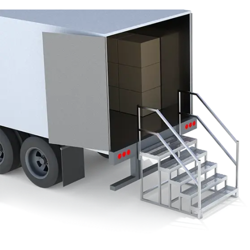 CAD Drawings Upside Innovations Semi-Trailer/Truck Steps