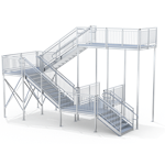 View Modular Metal Stairs