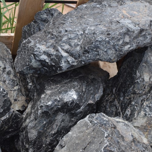 CAD Drawings Minick Materials Boulders: Black Obsidian