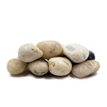 View Decorative Rock: Polished White Pebbles