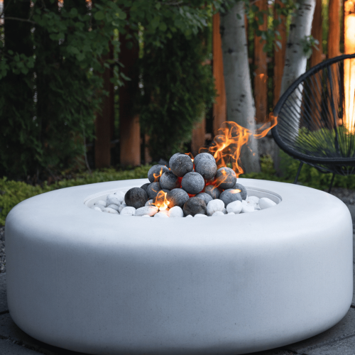 CAD Drawings Montana Fire Pits Oblica Rounded Concrete Fire Table