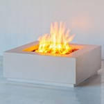 View Cubo Concrete Fire Table