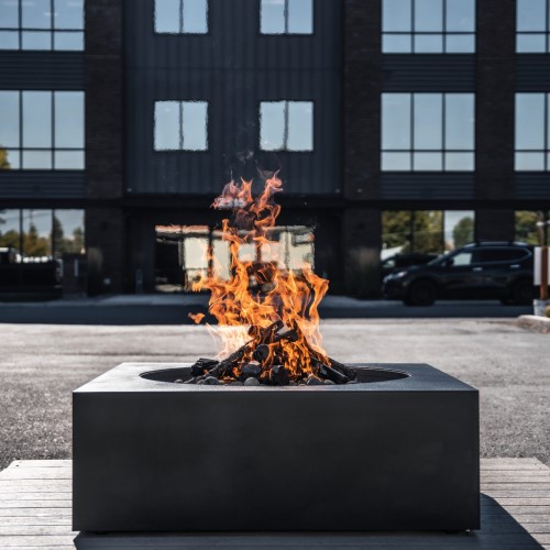 CAD Drawings BIM Models Montana Fire Pits Zion Steel Fire Table