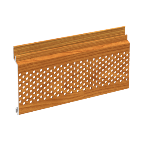 CAD Drawings BIM Models Longboard® Architectural Products 2.5'' V-Groove Perforated