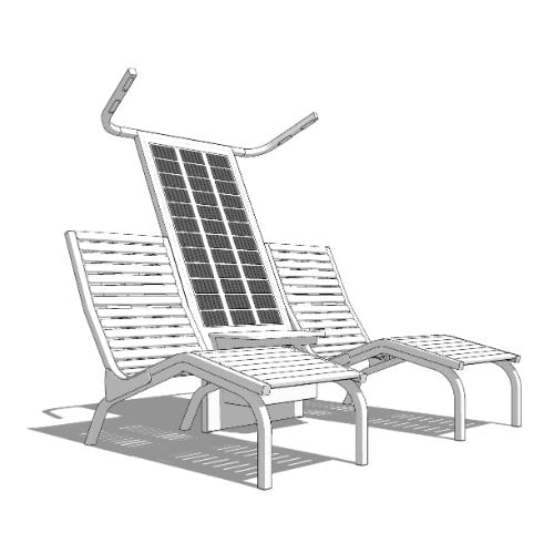 Aquarius Solar Lounge