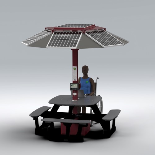 CAD Drawings BIM Models EnerFusion Inc. Solar Power Dok (SD-DT)