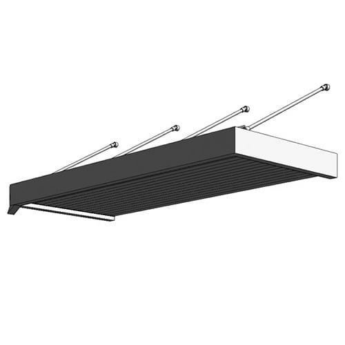 CAD Drawings BIM Models Mapes Industries, Inc. Super Lumideck Canopies (Flat Soffit)