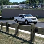 TimBarrier™: LotGuard™ Guardrail For Driveways & Parking Areas