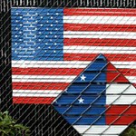 View American Flag Fence Kit