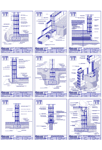 R-28 Ultra ICF Walls: QLU-100s ICF Footing & Foundation Details