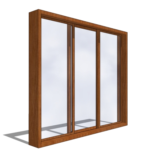 ProFinish Brickmould 600 - End Vent Window, Horizontal Assembly