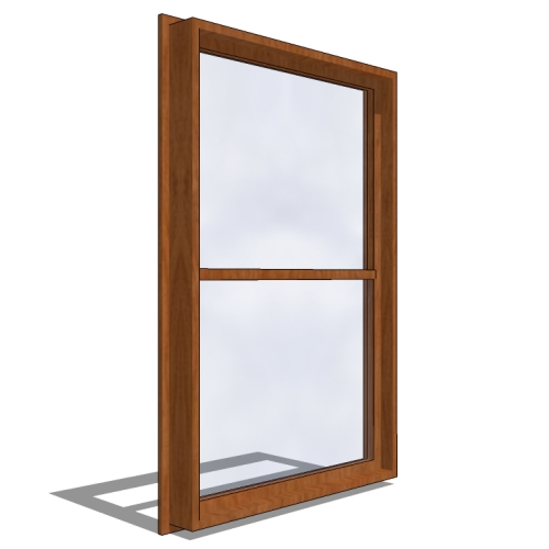 Reflections 5500 - Double Hung Window, Fin, Horizontal Assembly