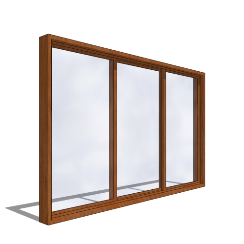 Reflections 5500 - Endvent Window, Block, Horizontal Assembly
