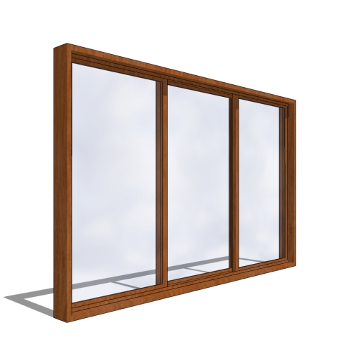 Reflections 5500 - Endvent Window, Flange, Horizontal Assembly
