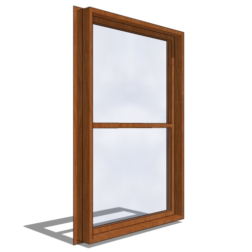 StormBreaker Plus 300VL (Impact) Products: Double Hung Window, Fin Frame, Horizontal Asembly