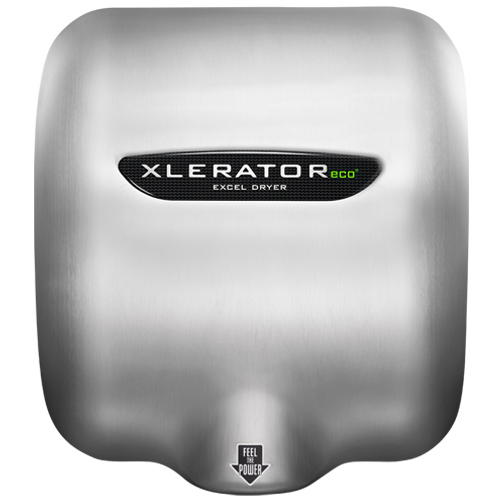 CAD Drawings BIM Models Excel Dryer Inc. XLERATOReco™ Hand Dryer: Brushed Stainless Steel Cover