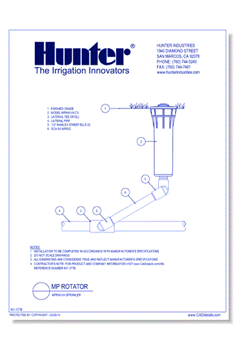 MP Rotator - MPR40-04 Sprinkler (2 of 4)