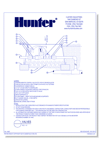 Valves - PCZ-101 Drip Zone Control Kit - 10" Round Valve Box (3 of 4)