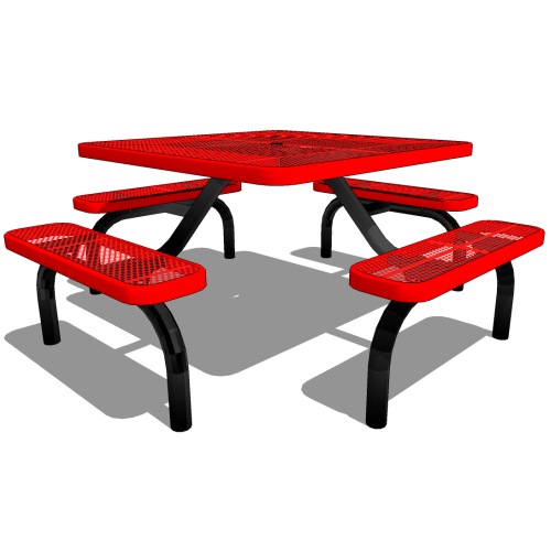 D2015 - Ultra Perforated Steel Table