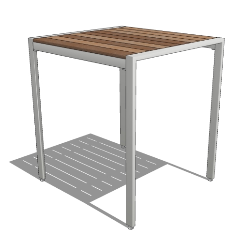 T2247T - Tuscany 36" Thermory Bar Height Table