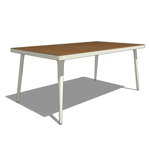 ELV72T - Elevation 72" Rectangular Thermory Table