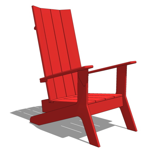 PLK60C - Plank Adirondack Chair, Colors