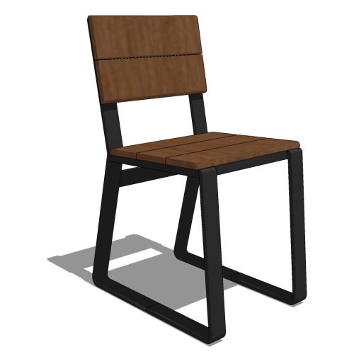 RLA60T – Vibe Thermory Dining Chair
