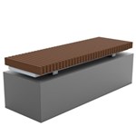 View Infinity Wall Mount Bench