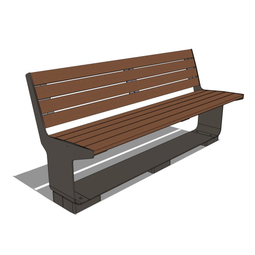 L-Series Backed Bench (MBE-3000-00002)